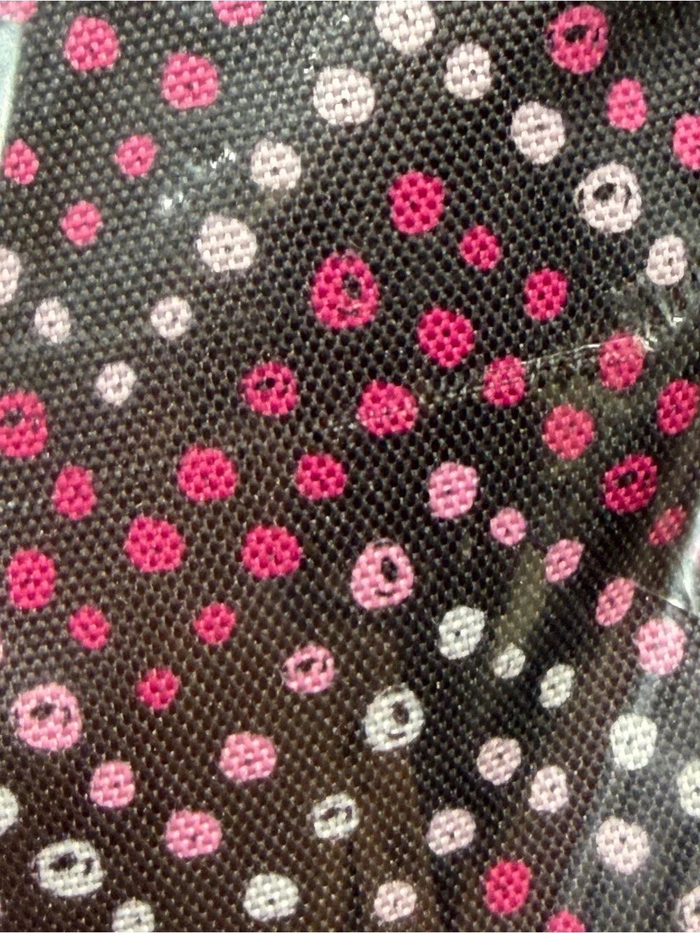 Packit Freezable Lunch Bag Backpack Cooler Black Pink Polka Dots PBA PVC Free